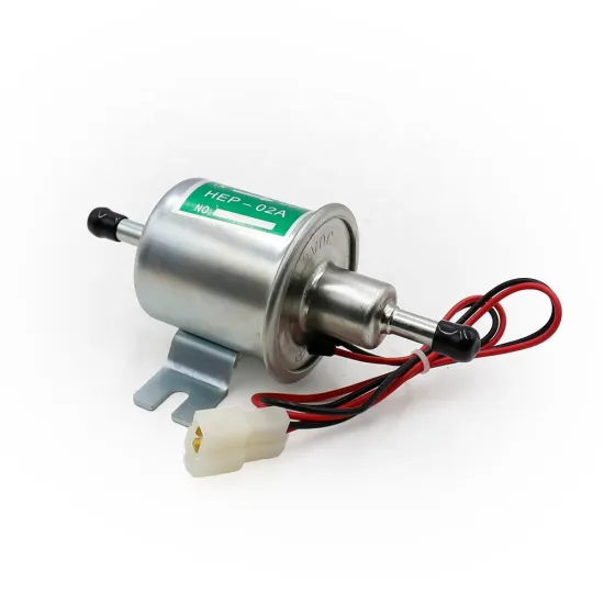 Universal 12V Electric Fuel Pump: Hep-02A for Diesel, Petro, and Gasoline Cars with Low Pressure