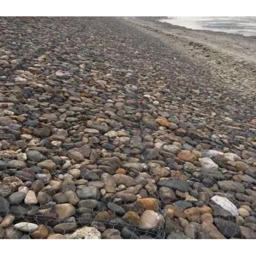 Boîtes de gabion en maille de fil hexagonal galvanisé