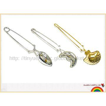 stainless steel start shape tea filter