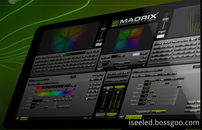 Madrix software 3D effects