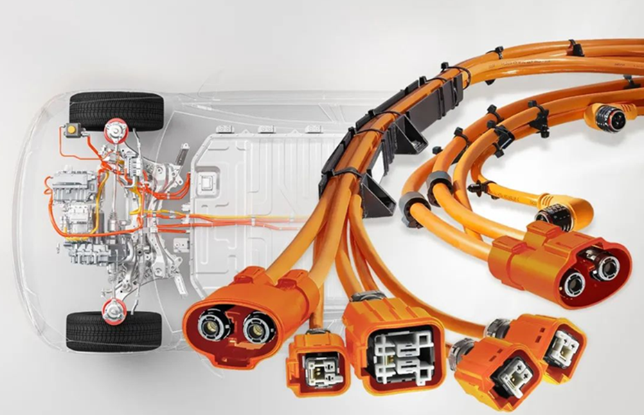 New energy vehicle wire harness