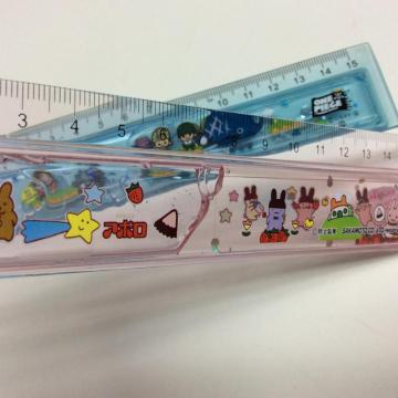 plastic cartoon liquid flow student ruler