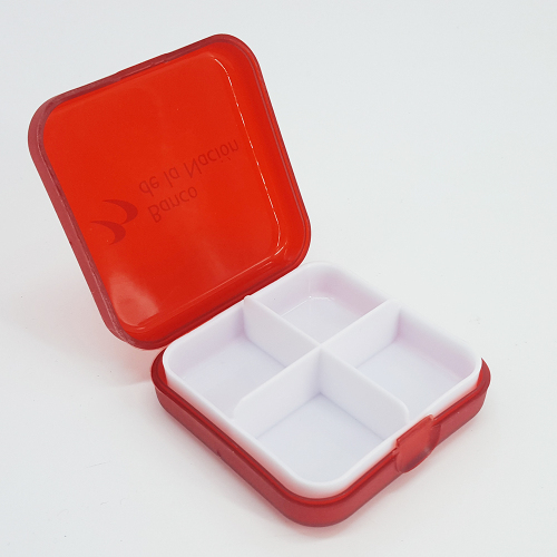 Có thể tháo rời khay 4 lưới Pocket Pill Box