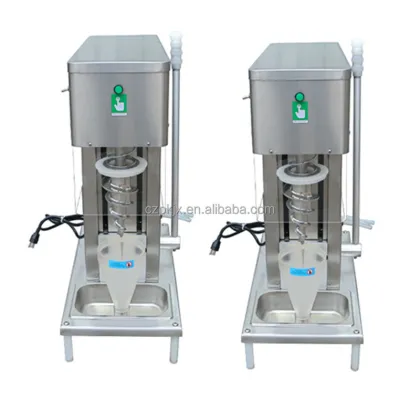 Wholesale Frozen Yogurt and Ice Cream Mixture with Fresh Fruits