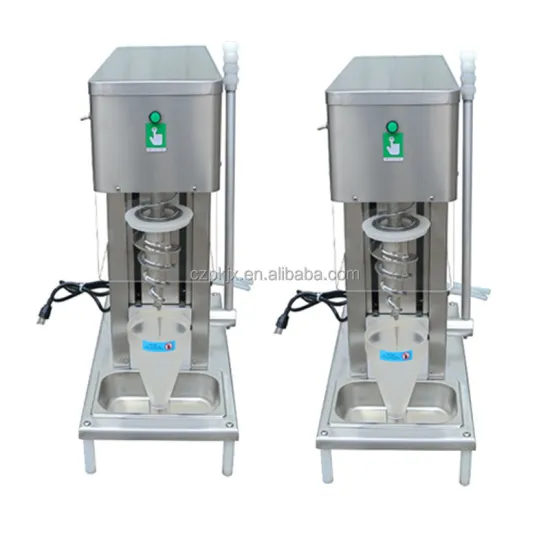 Wholesale Frozen Yogurt and Ice Cream Mixture with Fresh Fruits