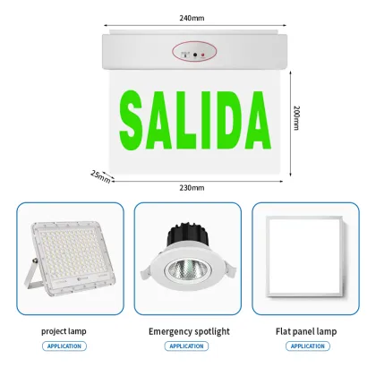 Small Acrylic LED Emergency Indicator Light