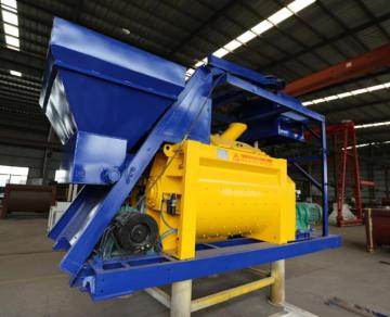 JS500 twin shaft cement mixer