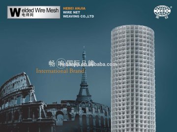 hebei anjia high quality and low price hot dipped galvanized welded wire mesh