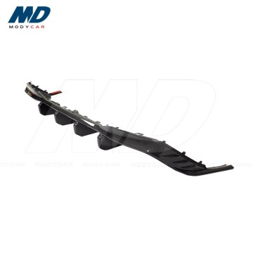 Dry Carbon Fiber Rear Diffuser for VW Golf 8 MK8 R-Line 2021-2022