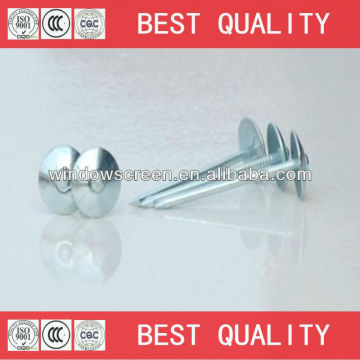decorative zinc galvanized twisted roofing nail
