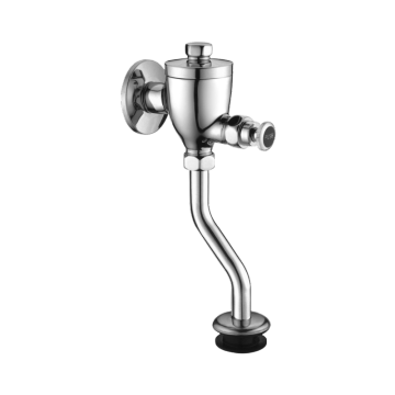 Chrome Single Flush terdedah flushometer urin manual