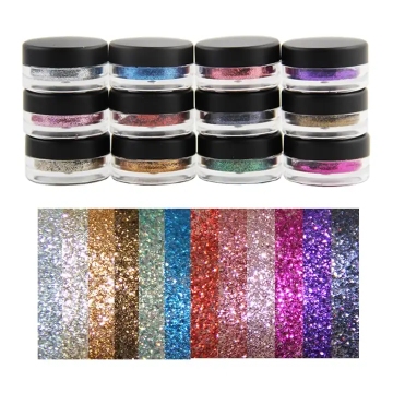 Wholesale Queen Glitter Eyeshadow - High Pigment 12 Color Shiny Waterproof Liquid Eyeshadow for Eye Beauty