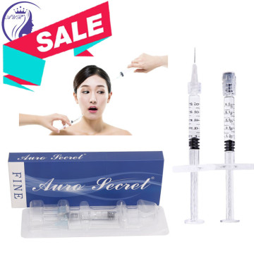 hialuronic acid injection facial dermal fillers