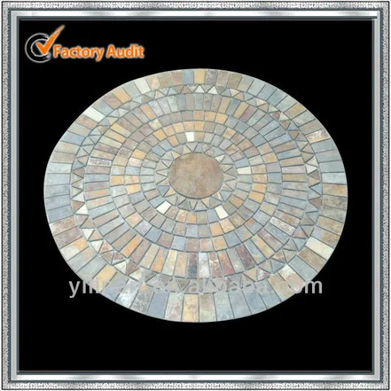 round culture stone of Net-random natural stone YL-O008