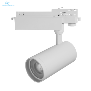 25W Square LED Track Light - Black Ceiling Recessed LED Bar Track Lighting