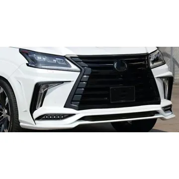 High Quality Car Bumper Body Kit for Lexus LX570 2016-2019 - Artisan Small Kit (Front Lip, Rear Diffuser, Exhaust Pipe)
