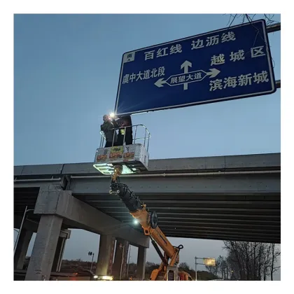 Aluminium Road Traffic Signs: Blue Traffic & Safety Highway Warning Signs