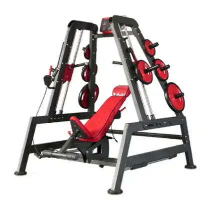 Gym Fitness Equipment Upper Body Smith Dual System