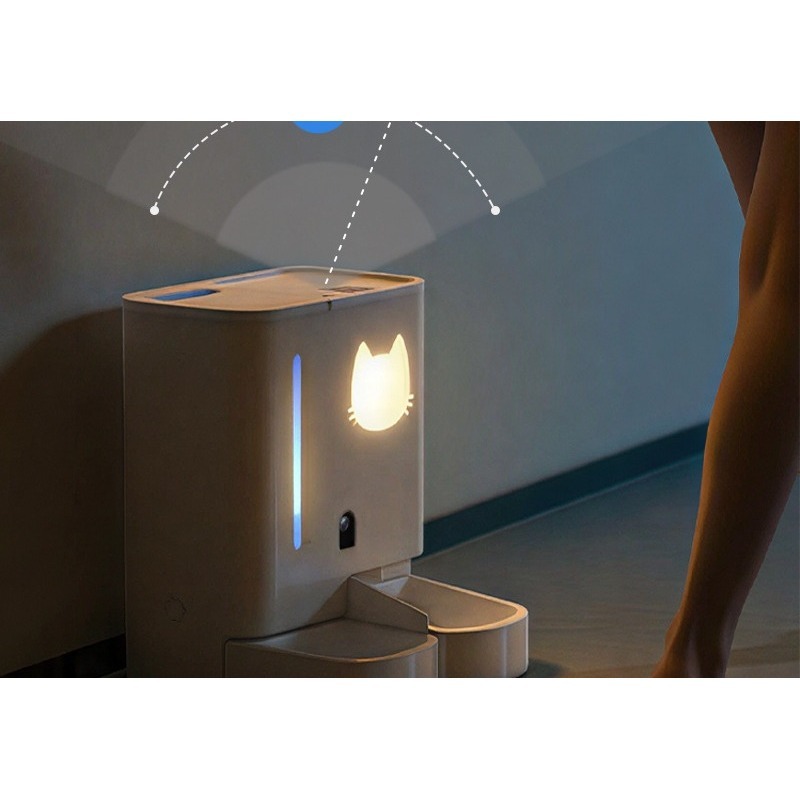 Smart Automatic Pet Feeder with Camera Water and Food Dispenser APP Control