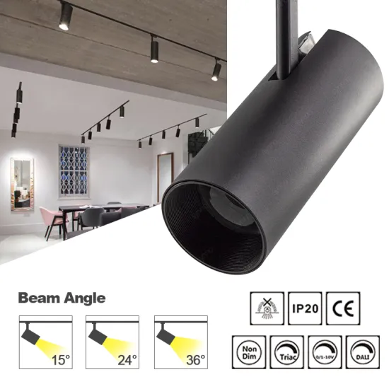 Modern Adjustable Magnetic Spotlight Dimming LED Track Light
