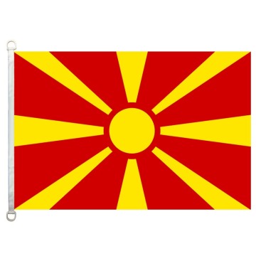 Macedonia national flag 100% polyster 90*150cm