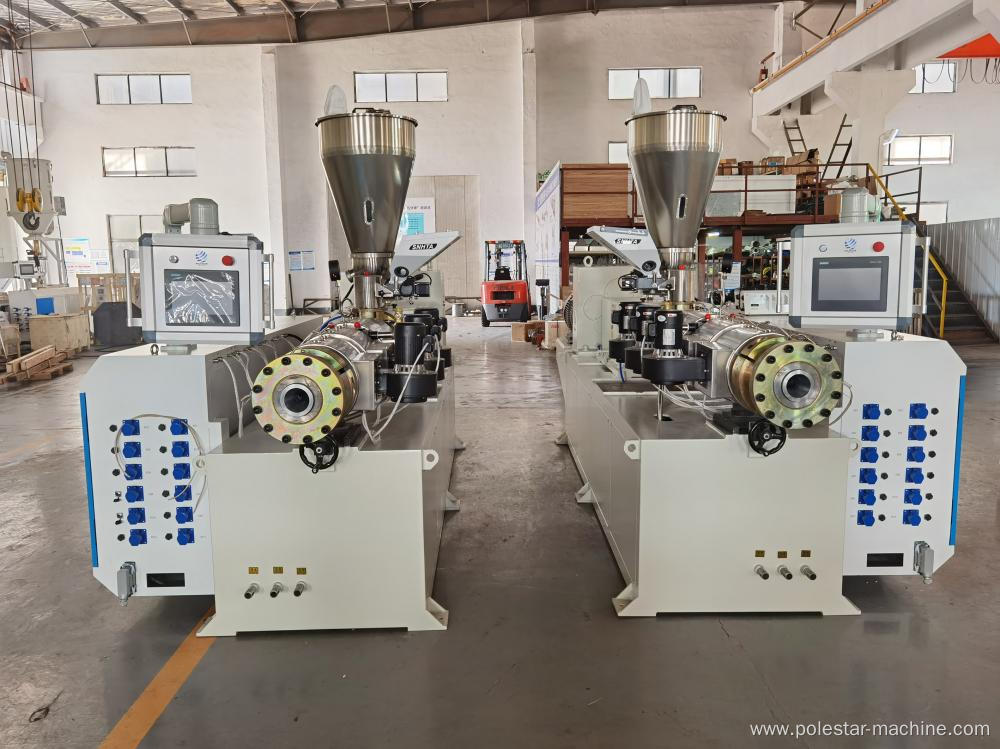 PVC Door Floor Decorative Profile Extrusion Production Line