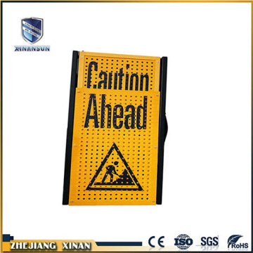 reflective road safety extendable traffic signs
