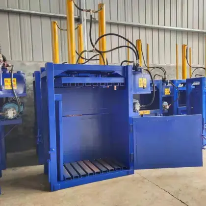 Used clothes scrap clothes baler machine