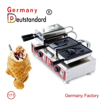 Großer Fischwaffelhersteller der kommerziellen Taiyaki-Maschine