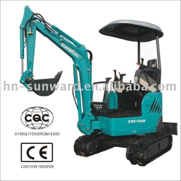 Sunward mini compact small excavator 18UB
