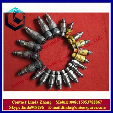 High quality excavator small hydraulic control safety valve PC60-7 unloading valve for Komatsu