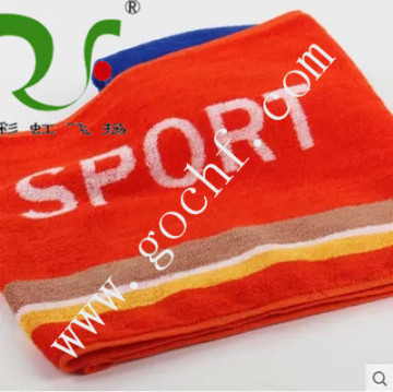 lengthening bamboo fiber sports towel water sucking