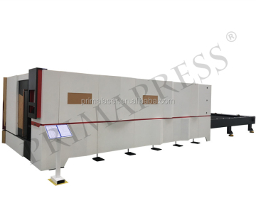 4000W High-Efficiency Fiber Laser Cutting Machine with Exchange Sliding Table