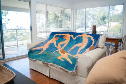 Matisse Dance Woven Jacquard Tapestry Blanket