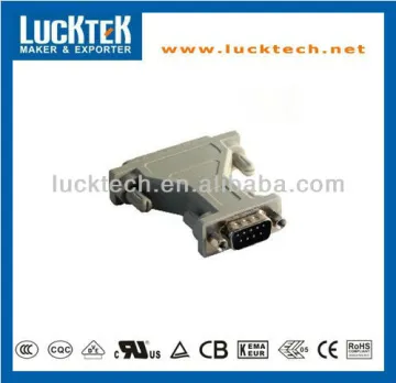 DB25 male to DB09 male adapter