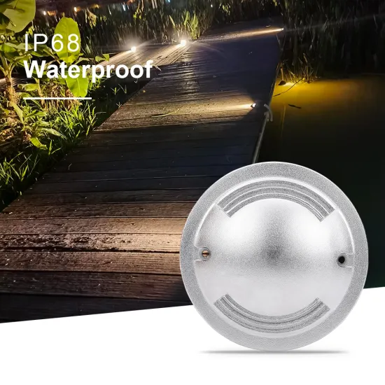 IP67 Waterproof LED Inground Light Driver - 1 Way, 2 Way, 4 Way Buried Lamp