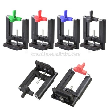 Universal extendable and adjustable Spring Clip Mount Smartphone Holder fits all standard tripods,1/4" thread