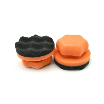 Durable Hex Grip Waxing Sponge for Tire Dressing Applicator