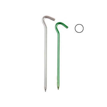 P Shape Aluminum Tent Peg Ground Stake
