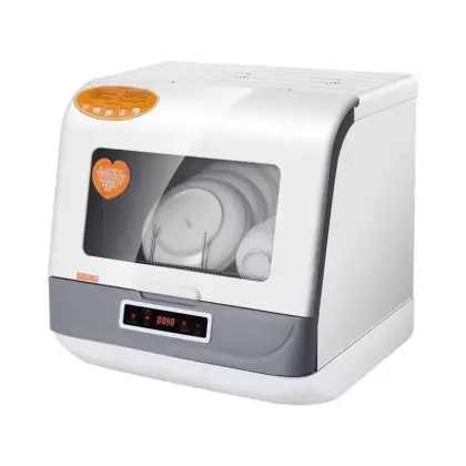 Full-automatic Dishwasher Machine for Home - Tablet Household Desktop Dishwasher