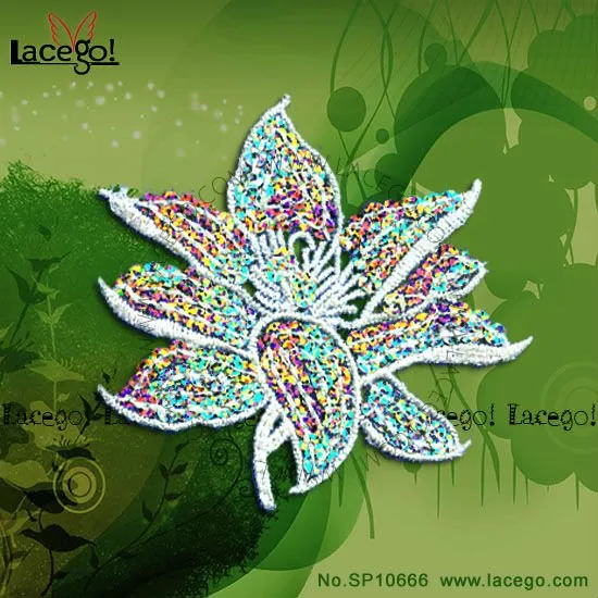 2014 hot selling beaded sequin Lace