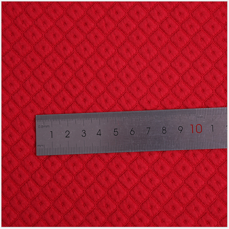 No Pilling Knitted Air Layer Nice Jacquard Baby Fabric