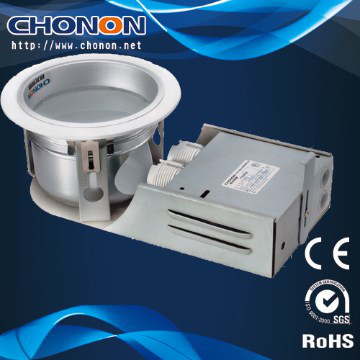 2*PLC13W downlight with glass cover