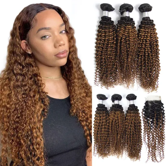 Real from China human hair,wholesale prices deep curly human hair, donor vendor 12a  unprocessed colored bundles