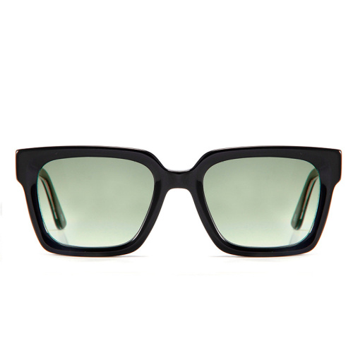 Cat Eye Acetate Sunglasses Green Lens Acetate Sunglasses Factory