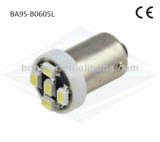 Bonjour LED Auto Light BA9S 5SMD 3020 1206 with CE