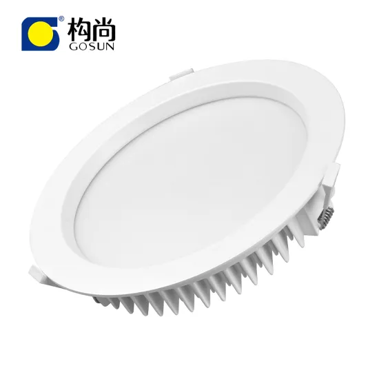 Gosun 2700-7000K Single Color Recessed SMD LED Downlight 6W-32W - 5 Years Warranty