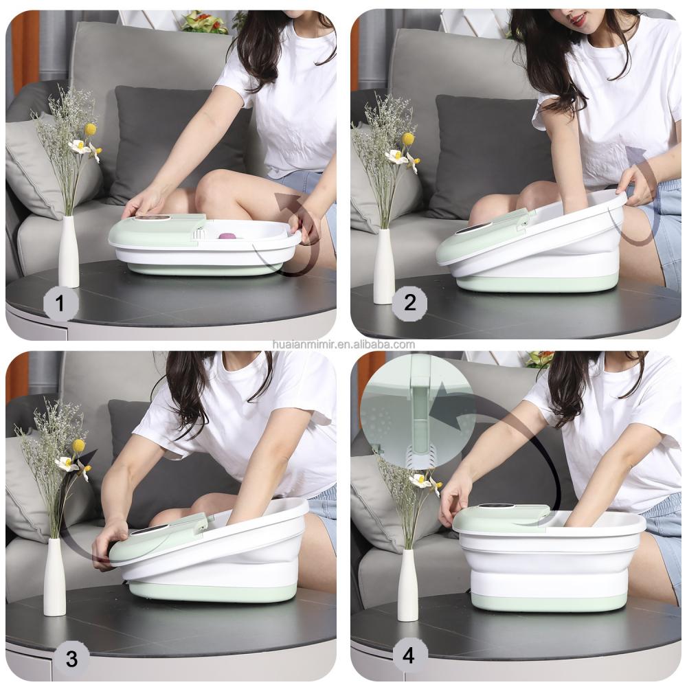 collapsible foot spa bath basin