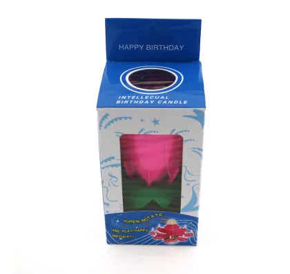 Chrysanthemum Flower Shaped Party Favored Candle