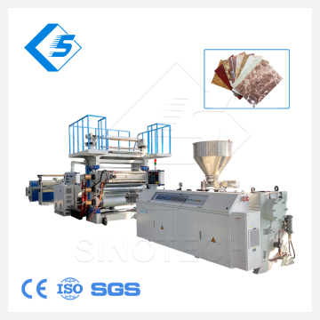 Marbling Effect PVC Board Production Line / Artificial Marble Sheet Extruder